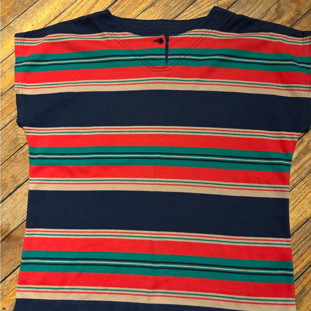 Country Suburbans Colorful Striped T-Shirt
